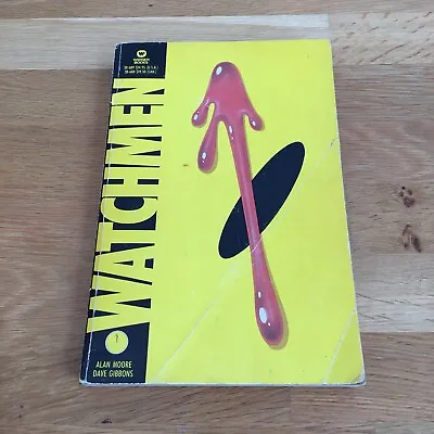 Buy Watchmen By Alan Moore DC Comics (1987 Trade Paperback, 1st Edition, 1st Print) • 29.95£