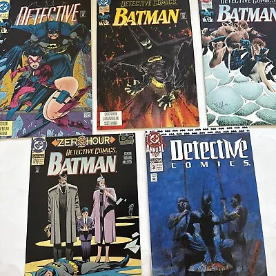 Buy Lot Of 5  Batman: Detective Comics” Issues 652 662 663 678 Annual  3 1991 • 15.99£