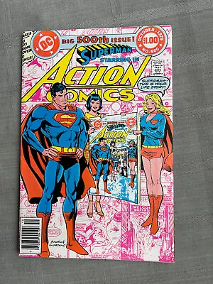 Buy Action Comics Volume 1 No. 500 VO In Very Good Condition / Very Fine • 18.73£