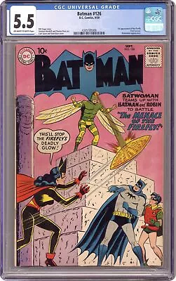 Buy Batman #126 CGC 5.5 1959 4385185006 • 229.28£