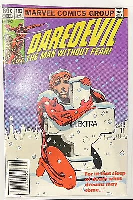 Buy Daredevil # 182 - Newsstand NM- Frank Miller Art & Elektra Storyline • 17.58£