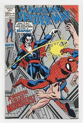 Buy Amazing Spider-Man #101 2nd Printing VF- 7.5 1992 1st App. Morbius • 22.71£