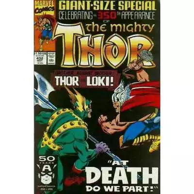 Buy Thor (1966 Series) #432 In Near Mint Minus Condition. Marvel Comics [y} • 5.24£