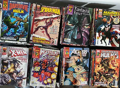 Buy Marvel Panini Comics X5 SpiderMan,Hulk,XMen,Avengers Joblot Bargain Wholesale • 9.50£