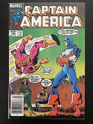 Buy Captain America #303 (Marvel Comics, 1985) Batroc • 1.99£
