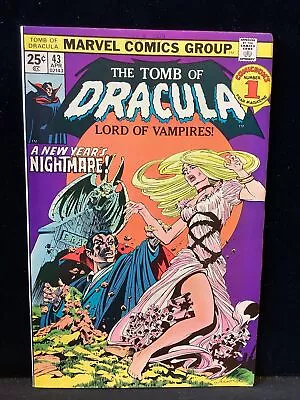 Buy Tomb Of Dracula #43 Colan Art MVS Intact Wrightson Cover, High Grade • 55.41£