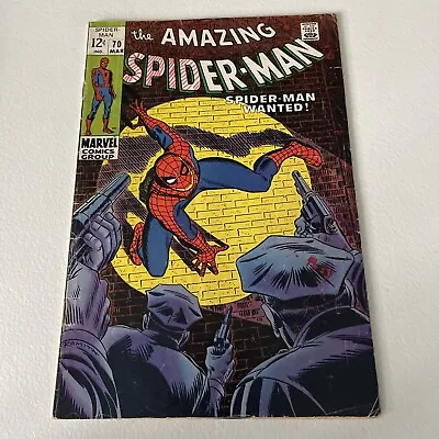Buy AMAZING SPIDER-MAN #70 Kingpin Appearance 1969 Combine Shipping • 76.29£