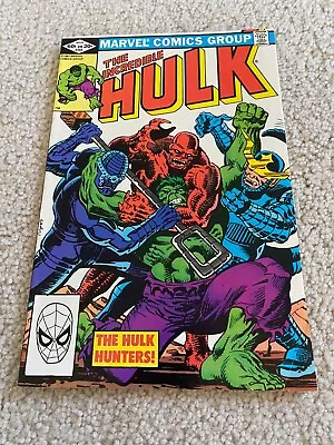 Buy Incredible Hulk  269  VF  8.0  High Grade  Hulk-Hunters Dark-Crawler Rick Jones • 4.94£