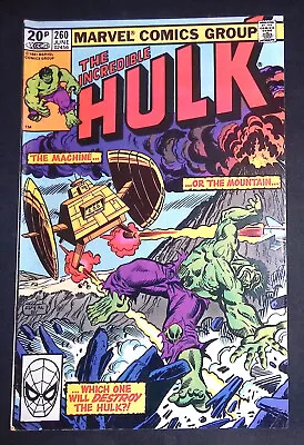 Buy The Incredible Hulk #260 Bronze Age Marvel Comics F+ • 0.99£