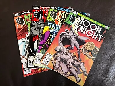 Buy Marvel Comics Moon Knight #6,7,8 & 9 1981 (4 Comic Bundle/job Lot) • 10£