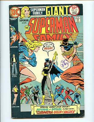 Buy Superman Family 171 Sweet Batgirl Supergirl Team-up! Cleopatra Too! • 9.65£