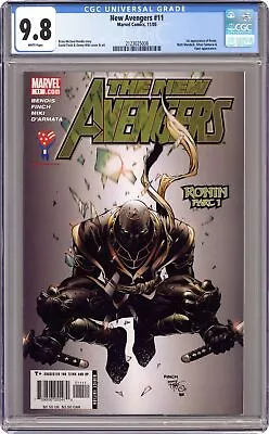 Buy New Avengers #11D Finch Direct Variant CGC 9.8 2005 2123025008 • 175.26£