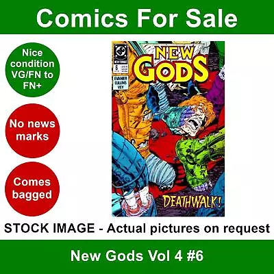 Buy DC New Gods Vol 4 #6 Comic - VG/FN+ 01 July 1989 • 3.99£