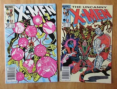Buy Lot Of *2* Newsstand UNCANNY X-MEN: #188, 192 (NM/NM-) *Very Bright & Glossy!* • 9.08£