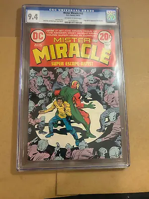Buy Mister Miracle 15 1st Shilo Norman CGC 9.4 • 200.78£