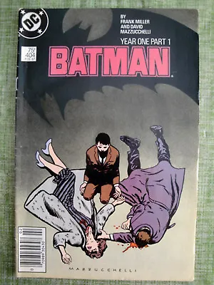 Buy Batman #404 Year One Part 1/1st Modern Catwoman 1987 DC Comics/Frank Miller • 15.95£