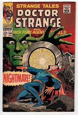 Buy Strange Tales #164 1968 Steranko Art Marvel Silver Age Fine! • 21.54£