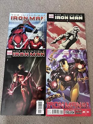 Buy Invincible Ironman 5-7 Plus Ironman 1 4x Marvel Comics Bundle Spiderman  • 5£