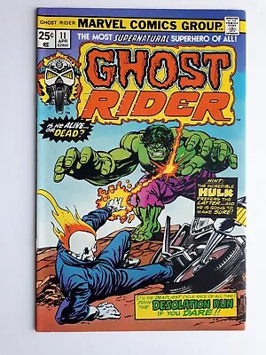 Buy Ghost Rider #11 (Vol 1) - Battles Hulk - HIGH GRADE VF/NM • 25£