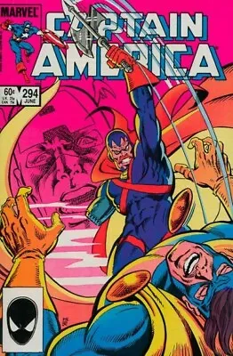 Buy Captain America #294 VF Marvel 1984 Vs The Slayer | 1st App Sisters Of Sin • 5.59£