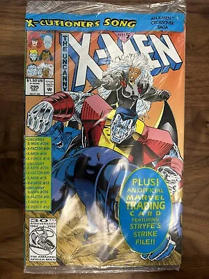 Buy Uncanny X-men Issue #295 ***polybagged With Trading Card*** Grade Vf- • 5.49£