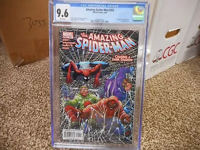 Buy Amazing Spiderman 503 Cgc 9.6 Marvel 2004 1st Appearance Morwen Loki WHITE Pg NM • 39.58£
