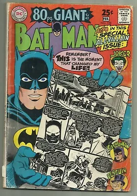 Buy Batman #198 DC 1968 Joker, Penguin And Catwoman Stories • 35.58£