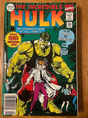 Buy The Incredible Hulk Issue 393 From May 1992 - Discounted Post • 2.75£
