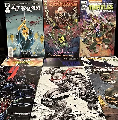 Buy Teenage Mutant Ninja Turtles TMNT, Batman, 47 Ronin Comic Lot - Eastman COA 🔥 • 67.96£
