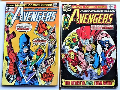 Buy The Avengers Vol 1 #145 And #146 1976 1st Assassin • 20£