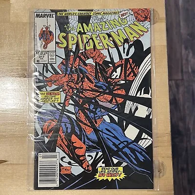 Buy Amazing Spider-Man 317 1989 Near Mint Newsstand Featuring Venom • 44.24£