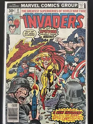 Buy Invaders #12 (Marvel) 1st Appearance Of Jacqueline Falsworth As Spitfire • 8£