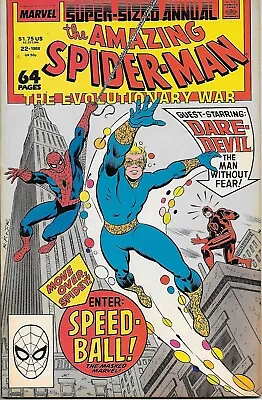 Buy The Amazing Spider-Man Annual #22 1st Speed-Ball • 7.99£