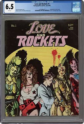 Buy Love And Rockets Magazine #1 CGC 6.5 1982 4272586002 • 221.37£