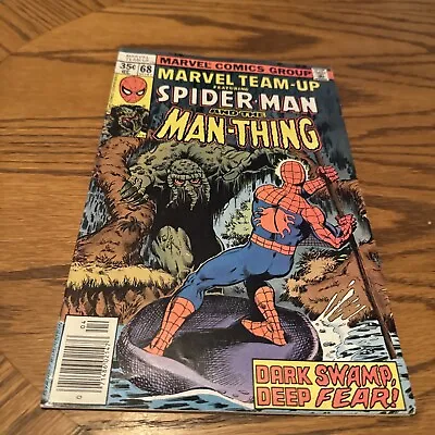 Buy Marvel Team Up #68 1978! Spider-Man Man-Thing • 11.87£