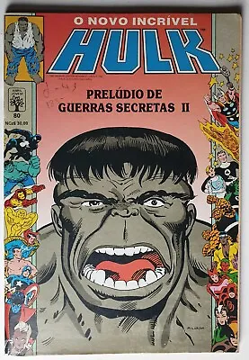 Buy THE INCREDIBLE HULK #325 - 1 St  Rick Jones Brazilian Comics In Portuguese • 12£