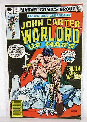 Buy JOHN CARTER: WARLORD OF MARS #3 * Marvel Comics * 1977 Comic Book • 3.53£