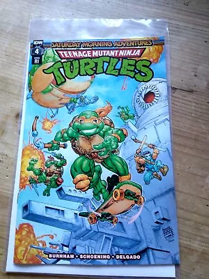 Buy IDW Teenage Mutant Ninja Turtles Saturday Morning Adventures 4 RI 1:10 Variant • 12.99£