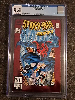 Buy 🕸 Spider-Man 2099 #1 CGC 9.4🔑 :: Origin Spider-Man 2099!! :: Marvel 1992 🕷 • 50.64£