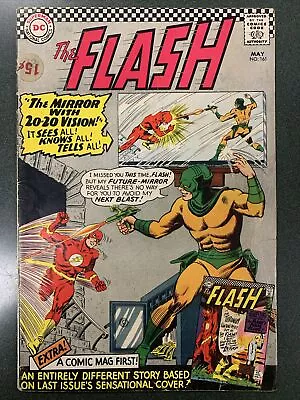 Buy Flash #161 (DC, 1966) Mirror Master Appearance Carmine Infantino GD • 19.99£
