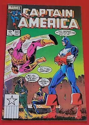 Buy CAPTAIN AMERICA #303 •Marvel 1985 • 4.27£