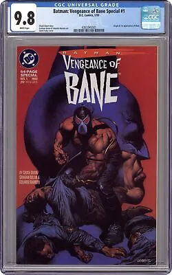 Buy Batman Vengeance Of Bane #1 1st Printing CGC 9.8 1993 4365945001 • 312.17£
