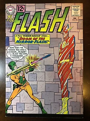 Buy Flash #126 (1962) - 1st Mirror World! 1st Henry Allen! 1st Nora Allen! - Key! • 98.83£