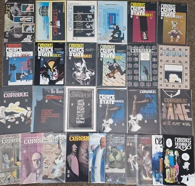 Buy X28 (EARLY ISSUES) CEREBUS THE AARDVARK BUNDLE - VOL.1 - SCARCE  • 0.99£