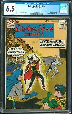 Buy Detective Comics 286 - CGC 6.5 (Batwoman Appearance) • 355.46£