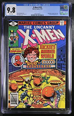 Buy Uncanny X-men #123 (1979) - Cgc Grade 9.8 - Spider-man & Arcade Appearance! • 239.86£