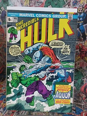 Buy Incredible Hulk #165 VF Marvel 1973 • 15.95£
