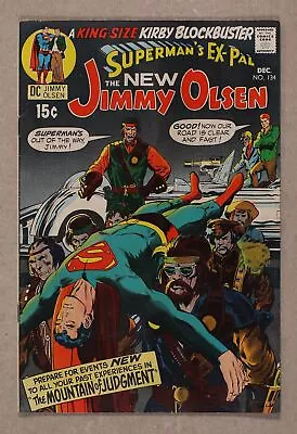 Buy Superman's Pal Jimmy Olsen #134 FN- 5.5 1970 1st App. Darkseid (cameo) • 266.44£
