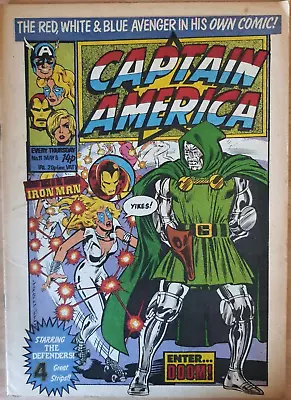 Buy Captain America #11 Marvel Comics UK 1981 Dazzler, Thor, Iron Man • 4£