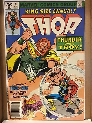 Buy The Mighty Thor Annual #8 Vs Zeus (1979 Marvel Comics) Newsstand  • 39.58£